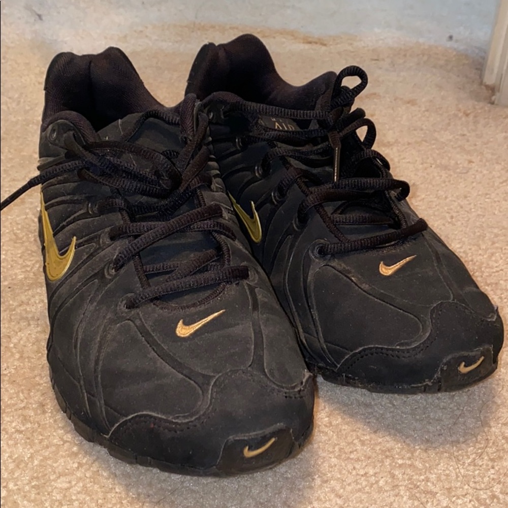 Black & Gold Nike’s